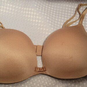 Incredible by Victoria's Secret 36B Bra RN54867 Biege Full Coverage Padded